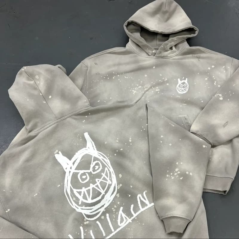 Distressed Villain Hoodie